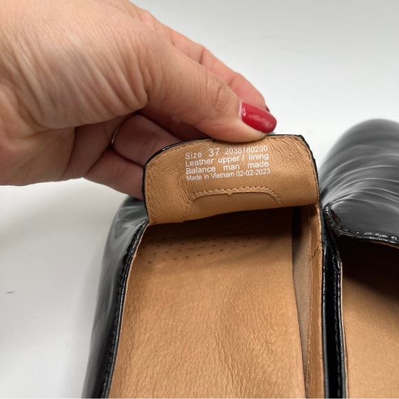 NWOB Dansko Lexie black patent leather mule size 37 US 6.5-7 - Picture 8 of 10